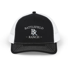 Load image into Gallery viewer, Battlefield Ranch Embroidered Trucker Cap – Snapback Mesh Hat
