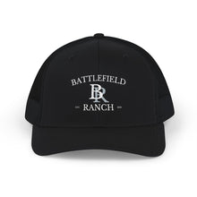 Load image into Gallery viewer, Battlefield Ranch Embroidered Trucker Cap – Snapback Mesh Hat
